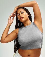 Women´s Micro Rib Muscle Crop Tank
