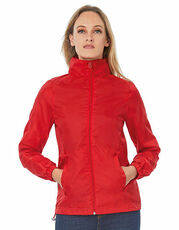 B&C - Women s Windjacket ID.601 Black Dark Grey (Solid) White Orange Navy Red /Titelbild