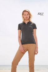Damen Jersey Polo