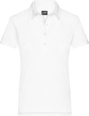 Damen Button-Down Piqué Polo