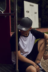 6 Panel Trucker Kappe 'Mesh'