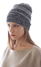 Melange Strick Beanie