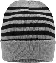 Myrtle Beach | MB 7138 Winter Beanie gestreift