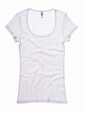 Damen Ripp T-Shirt