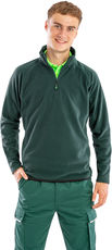 Microfleece Pullover mit 1/4 Zip