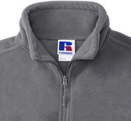 Fleece Pullover mit 1/4 Zip