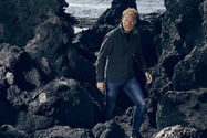 Herren Double Fleece Jacke
