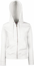 F.O.L. | Premium Lady-Fit Hooded Jacket Damen Kapuzen Sweatjacke