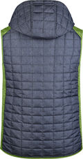 James & Nicholson | JN 768 Herren Hybrid Strickfleece Gilet