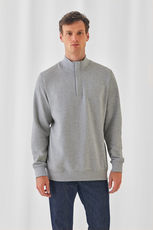 Sweater mit 1/4 Zip