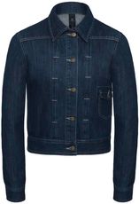 Damen Denim Trucker Jacke