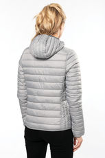 Leichte Damen Kapuzen Steppjacke