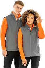 Herren 2-Lagen Softshell Gilet 'Printable'