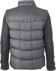 James & Nicholson | JN 1068 Herren Winterjacke mit abzippbaren Strickärmeln