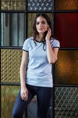 Tee Jays | 5071 Damen Ringer T-Shirt