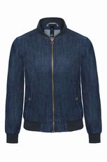 B&C | DNM Supremacy /women Damen Denim Bomber Jacket