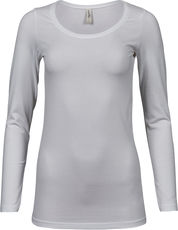 Extralanges Damen Stretch T-Shirt langarm