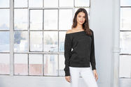 Bella + Canvas | 7501 Triblend Sweater mit U-Boot Ausschnitt