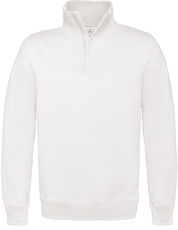 B&C | ID.004 80/20 Sweater mit 1/4 Zip