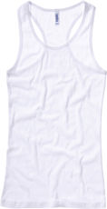 Damen Ripp Ringer Trägershirt