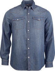 Denim Hemd langarm