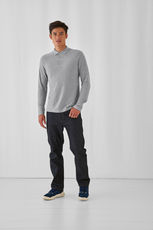 Herren Piqué Polo langarm