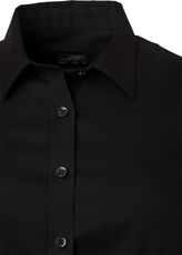 James & Nicholson | JN 681 Micro-Twill Bluse langarm