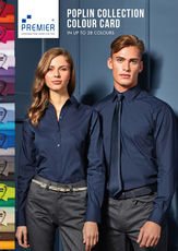 Premier | Colour Card Shirts 2020-2021 Farbkarte Popeline Hemden