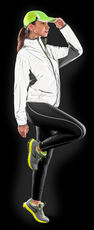 Sportjacke 'Luxe Reflectex Hi-Vis'