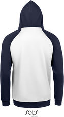 SOL'S | Seattle Unisex Raglan Kapuzen Sweater 2-farbig