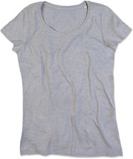 Damen Melange T-Shirt 'Lisa'