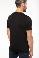 Herren V-Ausschnitt Stretch T-Shirt