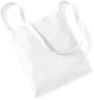 Baumwolltasche mit langem Henkel