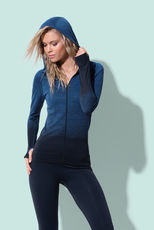 Stedman | Seamless Jacket Women Damen Kapuzenjacke