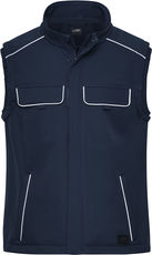 James & Nicholson | JN 881 Workwear Softshell Light Gilet - Solid