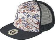 5-Panel Camouflage Mesh Kappe