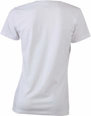 Damen Stretch V-Ausschnitt T-Shirt