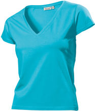 Hanes | BeauTy V-Neck Damen Stretch T-Shirt mit V-Ausschnitt