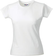 Tailliertes Damen Rundhals T-Shirt