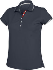 Kariban | K252 Damen Kontrast Piqué Polo