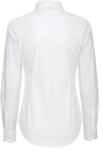 Popeline Stretch Bluse langarm