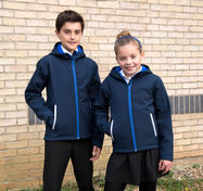 Result | R224JY Kinder 3-Lagen Softshell Kapuzen Jacke