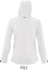 Damen Kapuzen 3-Lagen Softshell Jacke