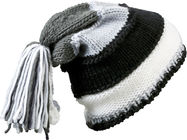 Myrtle Beach | MB 7954 Strick Beanie mit Zottel-Pompon