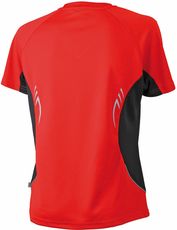 Damen V-Ausschnitt Lauf Shirt