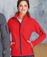 Damen 3-Lagen Softshell Jacke