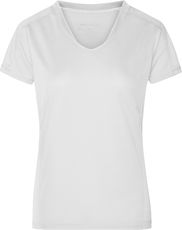 Damen V-Ausschnitt Lauf Shirt