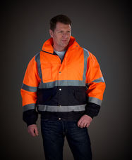 Hi-Vis Bomber Jacke