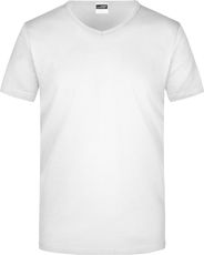 James & Nicholson | JN 912 Tailliertes Herren V-Ausschnitt T-Shirt