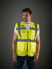 Hi-Vis Mesh Warnweste